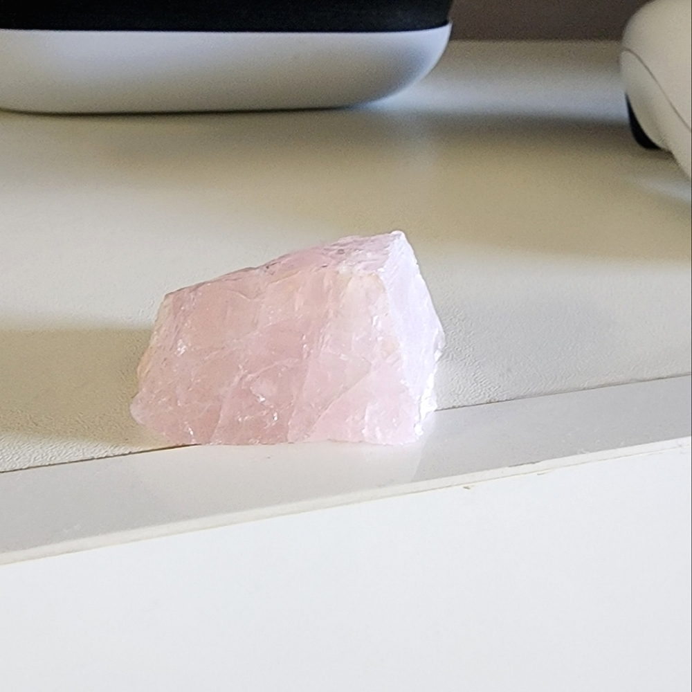 Rose Quartz Natural Decorative Stone Cleansing Energy Raw